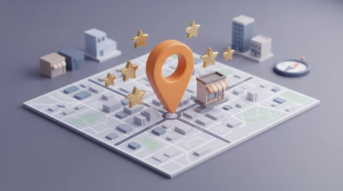 local seo map with pin 202608192155